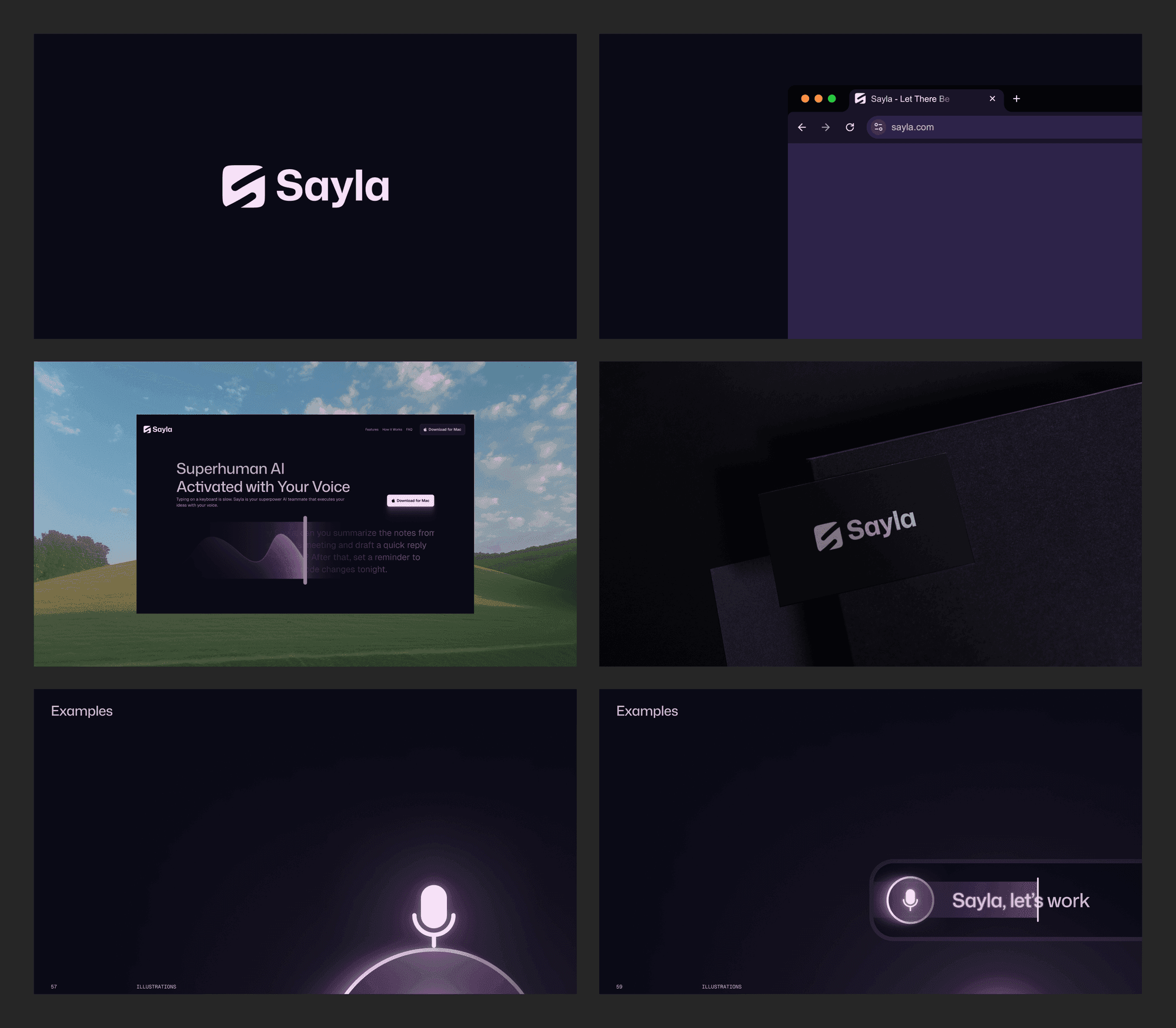 Sayla, branding